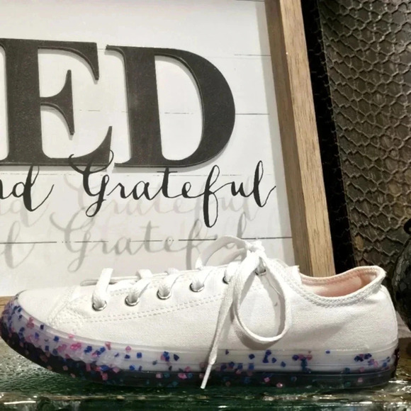 Converse Chuck Taylor All Star 'Confetti' Junior Sz 6 #670174F - Picture 1 of 9